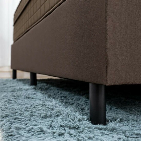 Colch�o Queen Ortop�dico Star One Anjos + Base Box Queen Sued Marrom Ortobel - 158x198x67