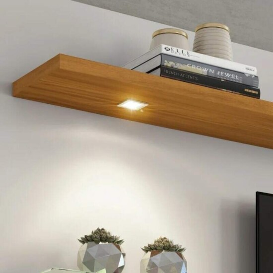 Painel NT 1115 Larg. 1.80m Off White/Freij� C/ Led para TV at� 60\\\" - Not�vel