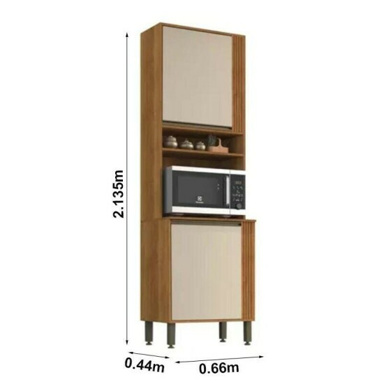 Torre Quente 0,66m P�rola Cinamomo/Off White - Sall�to