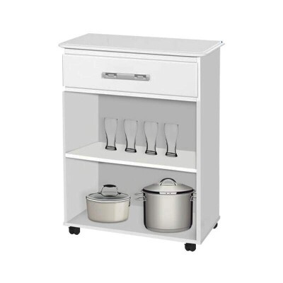 Balco para Cozinha Napoli Branco Passe bem