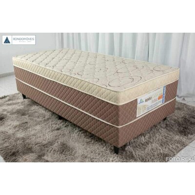 Cama Box Solteiro Rondoconfort Ortop�dico D33 Selada - Rondom�veis