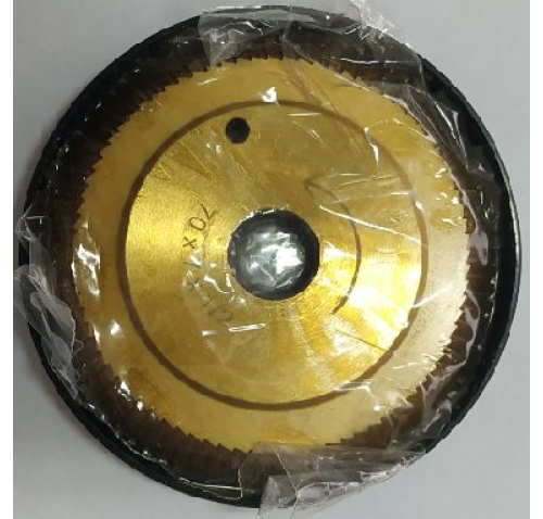 FRESA DE TITANIO 70X7X1/2 NACIONAL