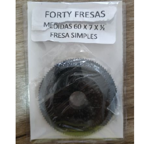 FRESA CARBONO 60X7X1/2