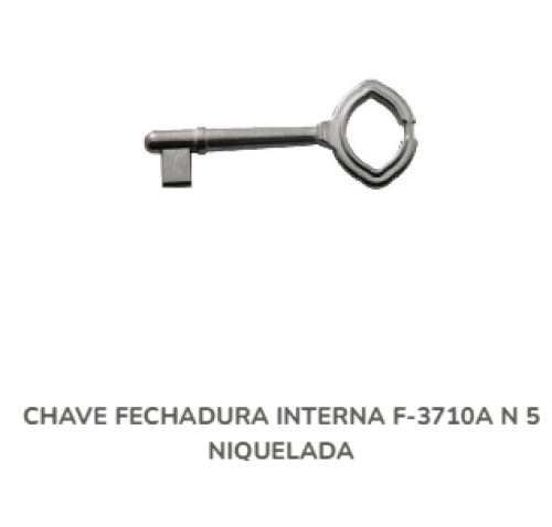 CHAVE GORJE F-3710A N 5 ALIANA 053208