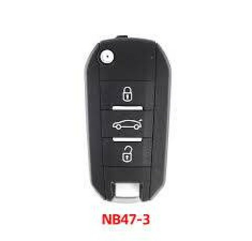 CHAVE KD C/PCF MOD NB47 CITROEN/ PEUGEOT 3B