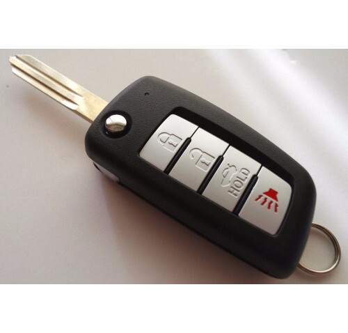 CANIVETE NISSAN COMPLETA ADAPT TELECOMANDO 3B + P FREQ.315MHZ