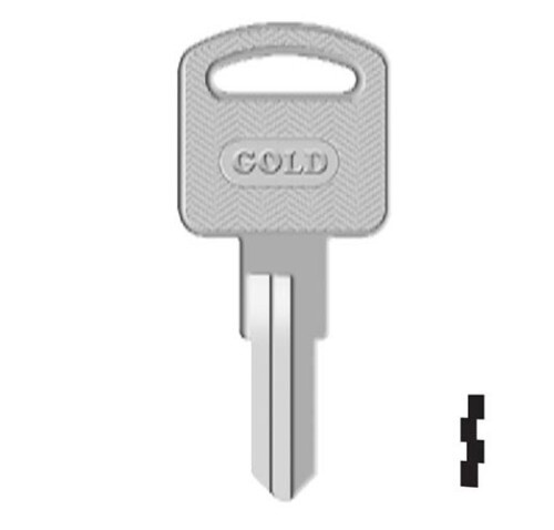 CHAVE YALE GOLD1221