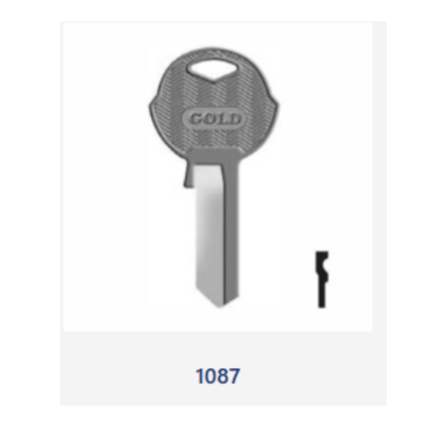 CHAVE YALE GOLD 1087 SINTER