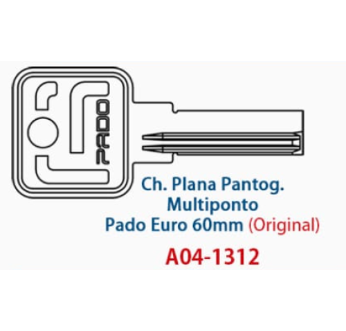 CHAVE MULTIPONTO PADO EURO 60MM