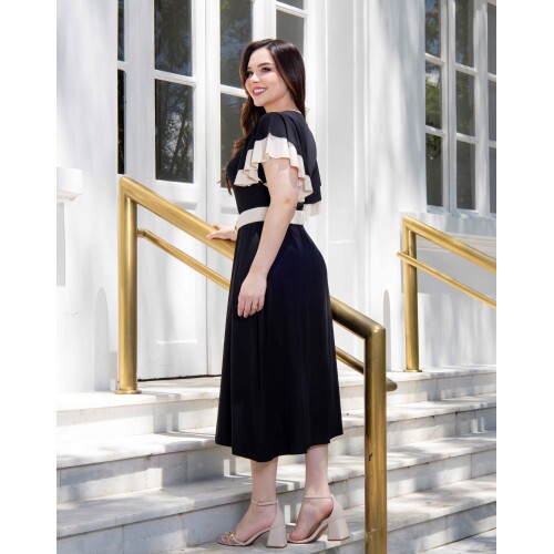 Vestido Rafaela Preto