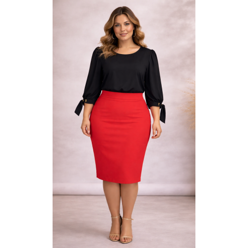 Blusa Bet�nia Preto
