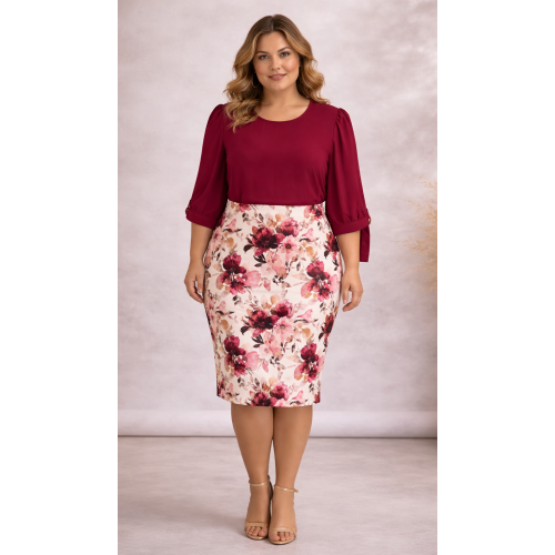 Blusa Bet�nia Vermelho