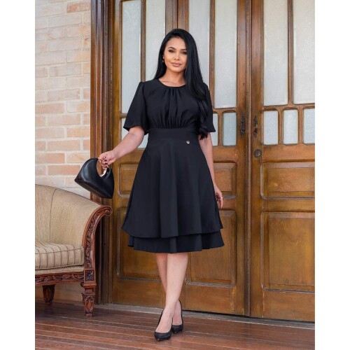 Vestido K�sia Preto