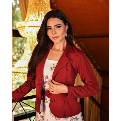 Blazer Joyce Marsala