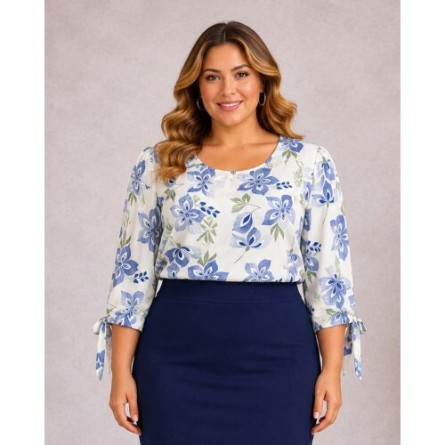 Blusa Regina Azul