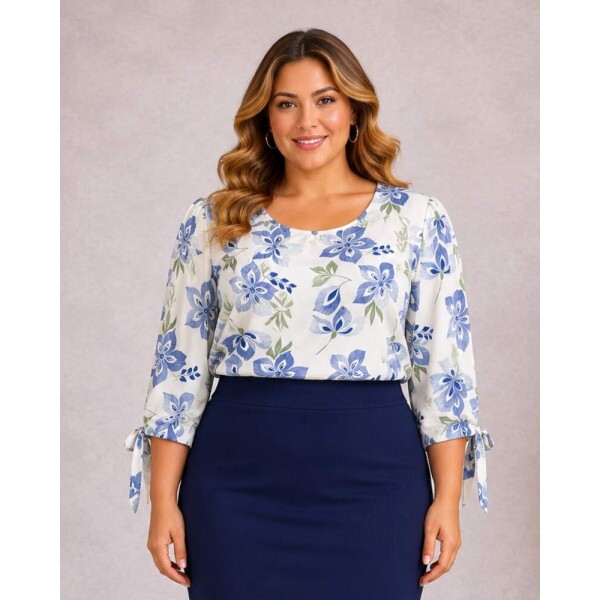 Blusa Regina Azul