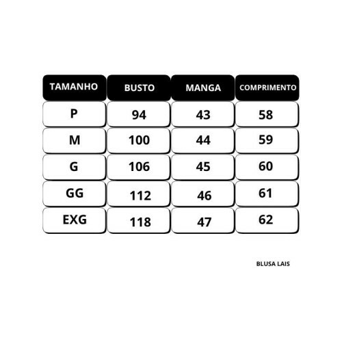 Blusa Lais