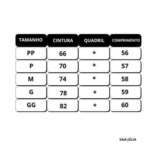 Saia J�lia Azul Celeste