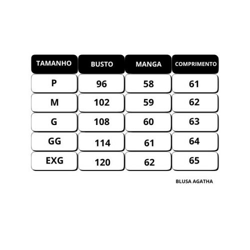 Blusa Agatha