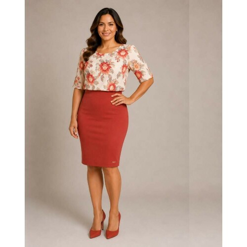 Saia Rosane Telha Plus Size