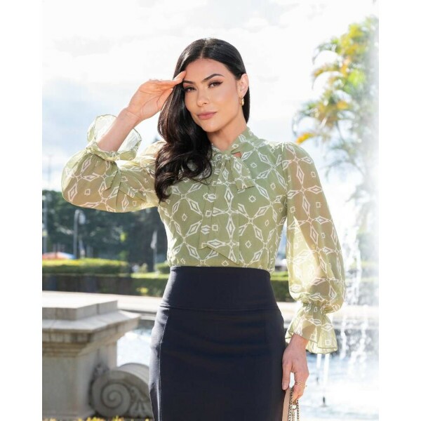 Blusa Charlotte Verde