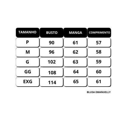 Blusa Emanuelly