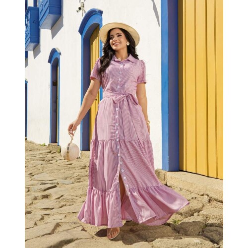 Chemise Beth F�csia