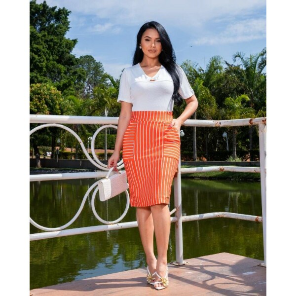 Conjunto Comfy Lorena Laranja