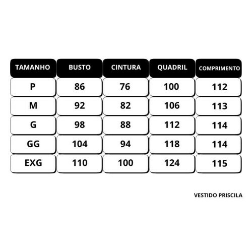 Vestido Priscila