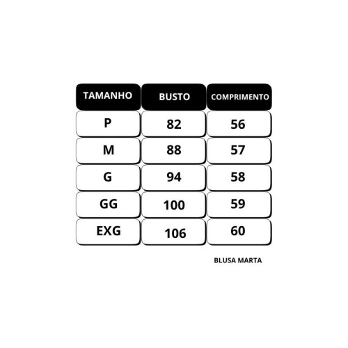 Blusa Marta