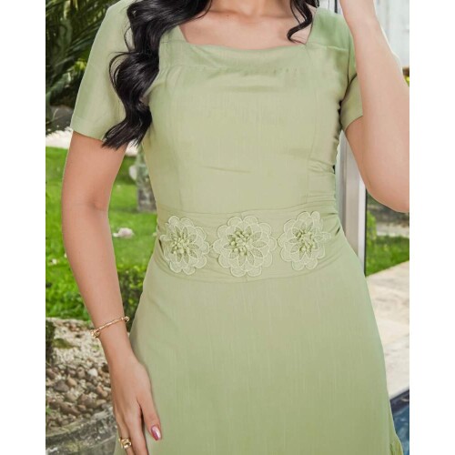 Vestido Julieta Verde Oliva