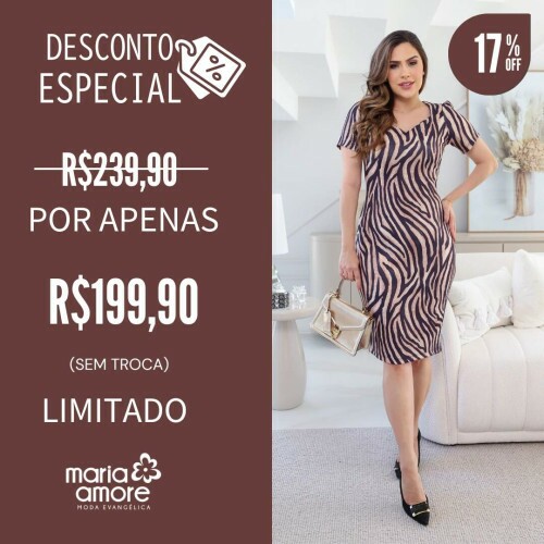 Vestido Rafaela Animal Print