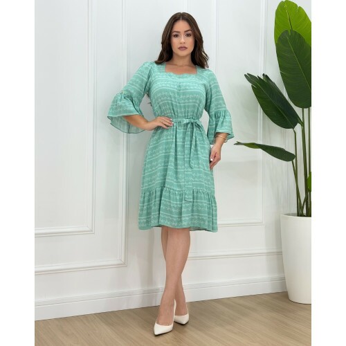 Vestido Isabeli - Verde