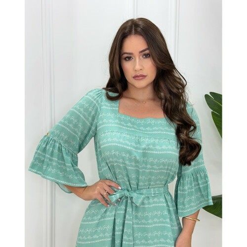 Vestido Isabeli - Verde