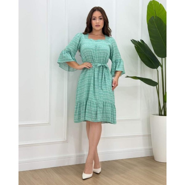 Vestido Isabeli - Verde