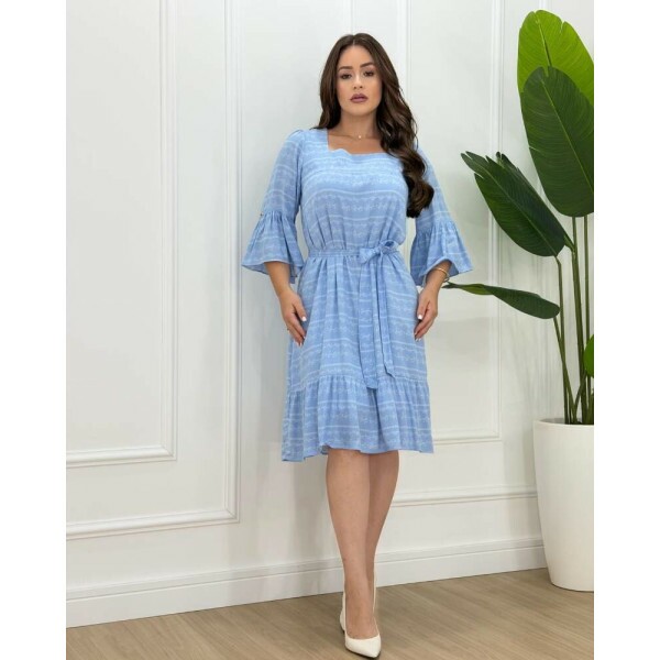 Vestido Isabeli - Azul