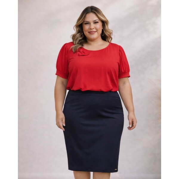 Blusa Iolanda Telha Plus Size