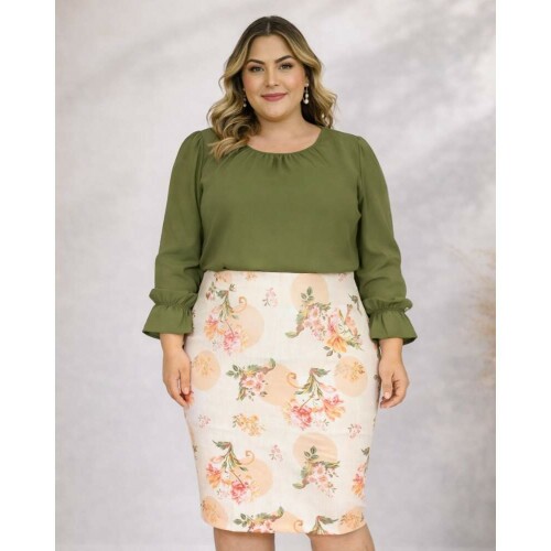 Blusa Olivia Verde Oliva