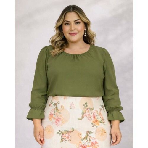 Blusa Olivia Verde Oliva