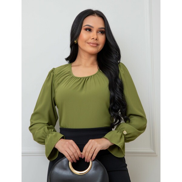 Blusa Olivia Verde Oliva