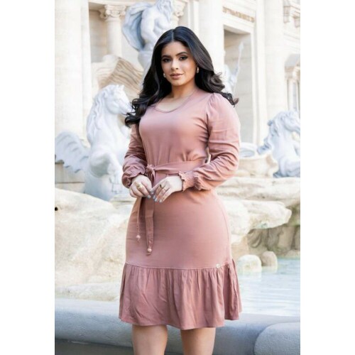 Vestido Eva Marrom