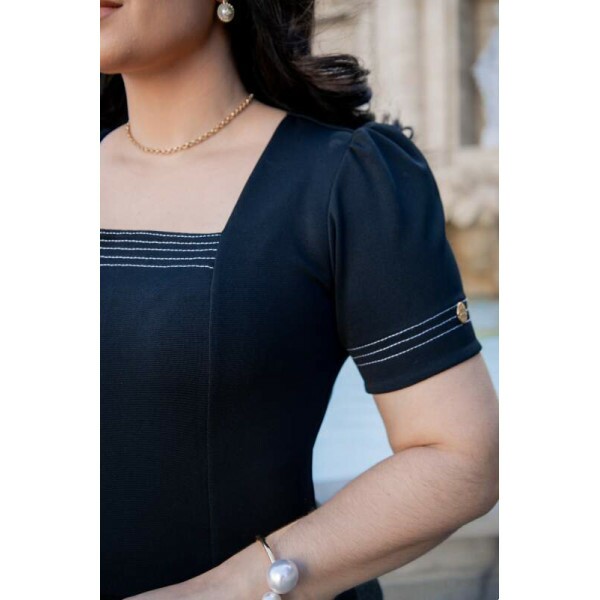 Vestido Angelina Preto
