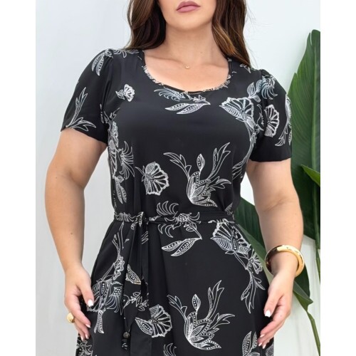 Vestido Sabrina Preto Est.