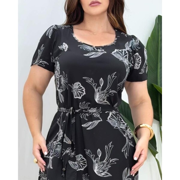 Vestido Sabrina Preto Est.