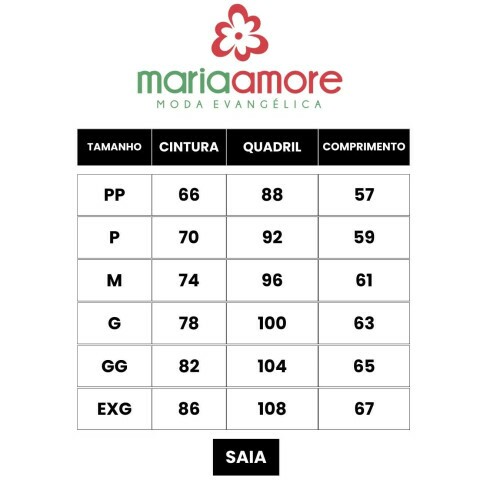Saia Vilma Vermelho