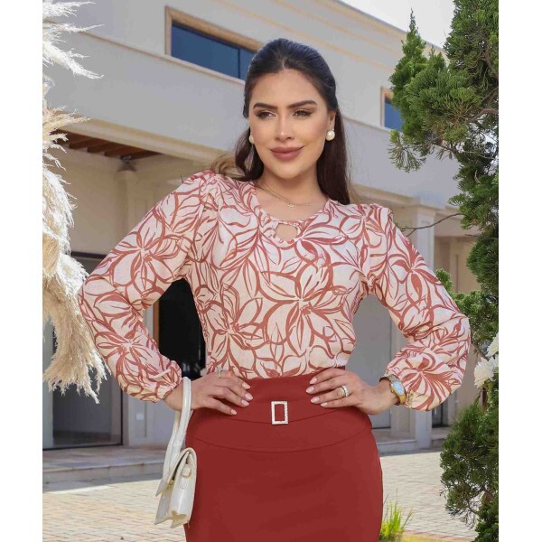 Blusa Solange Estampada