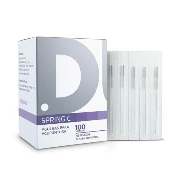 Agulha de Acupuntura cx 100 blister DUX