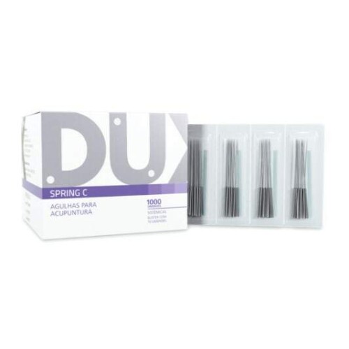 Agulha de Acupuntura cx 1000 blister Dux