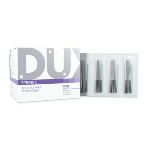 Agulha de Acupuntura cx 1000 blister Dux