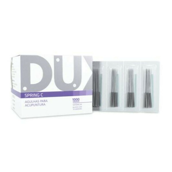 Agulha de Acupuntura cx 1000 blister Dux